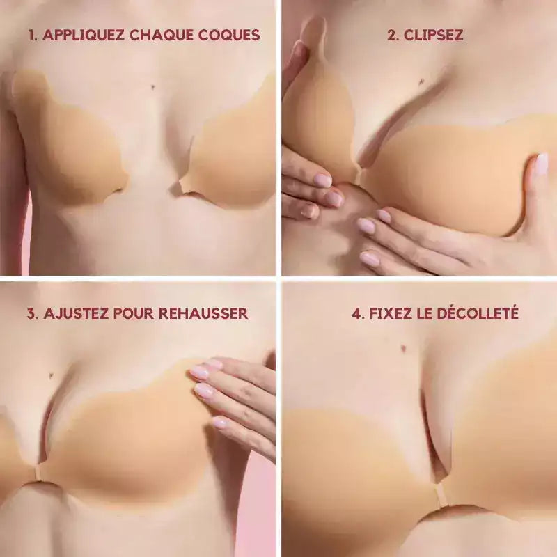 Le soutien-gorge invisible avec effet push-up naturel