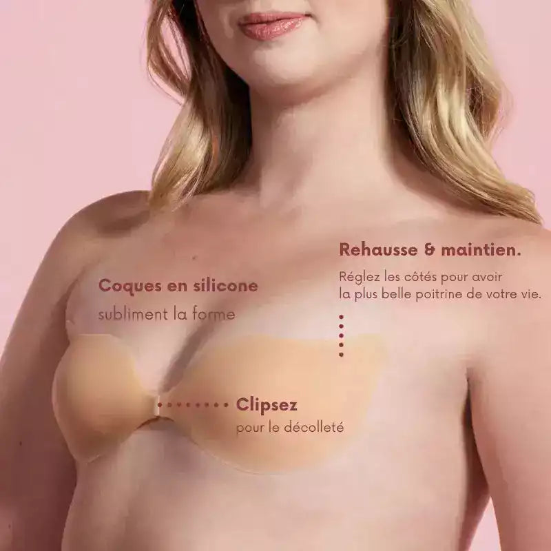 Le soutien-gorge invisible avec effet push-up naturel
